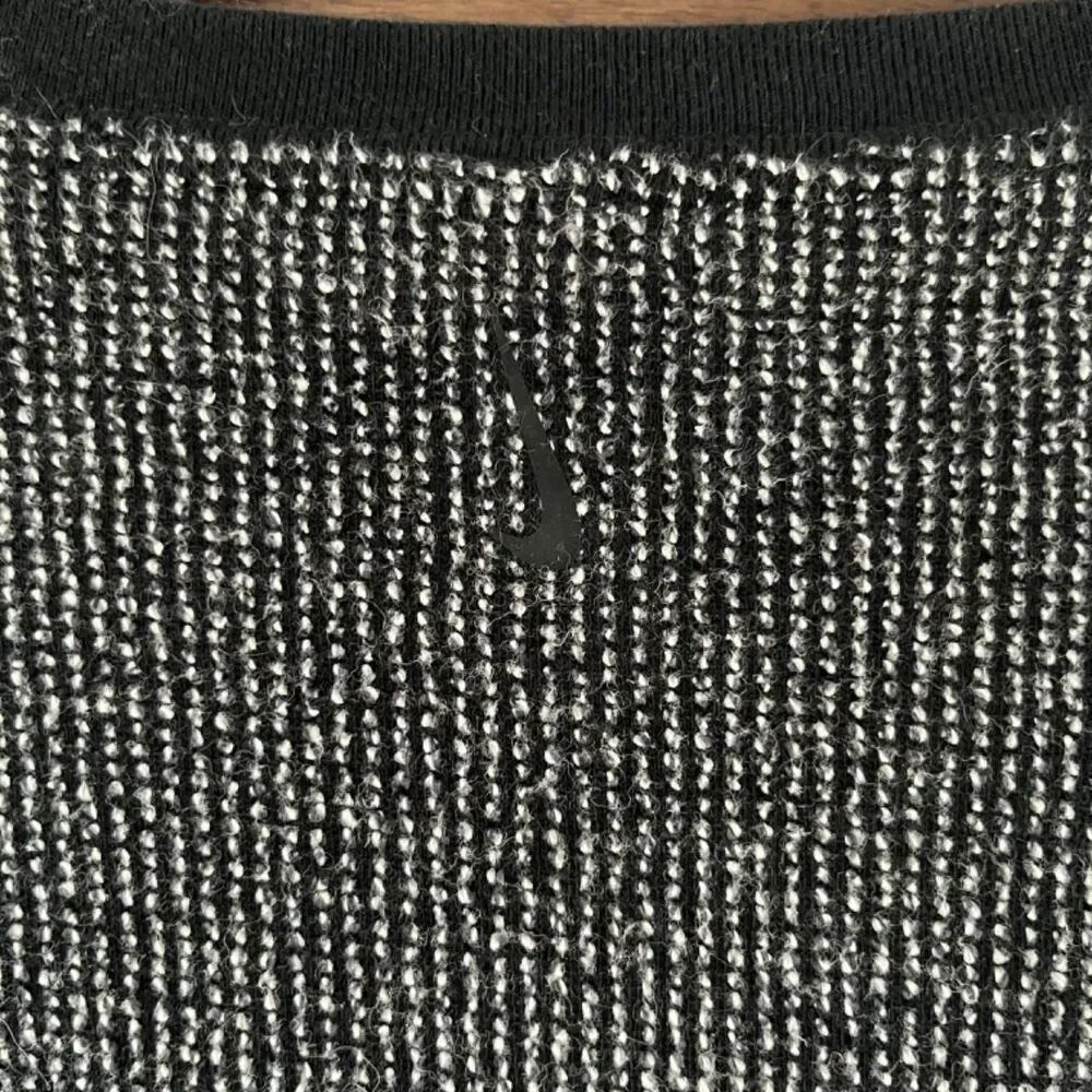 Nike Women's Black and Grey Jumper